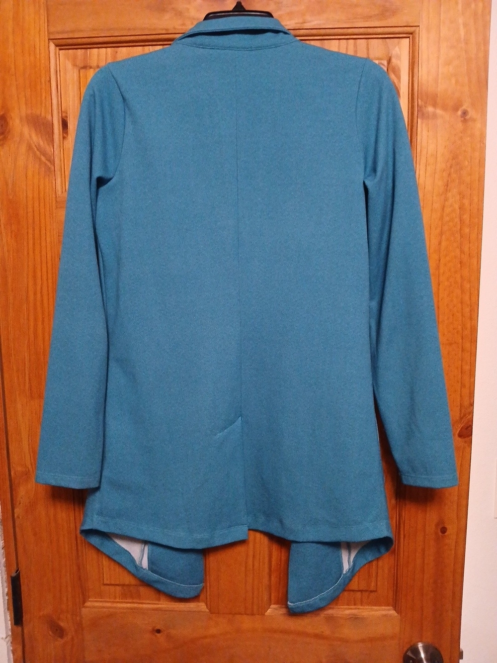 LuLaRoe Teal Open-Front Blazer Jacket